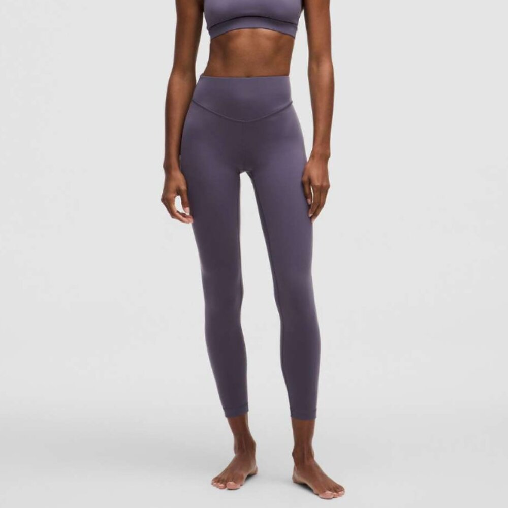 P'tula Purple High-Waisted Leggings Seamless Performance